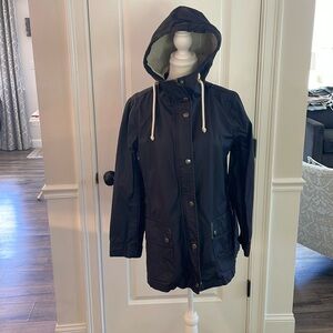 Excellent Gap Med Fisherman Mac Wax Style Utility Jacket- Navy